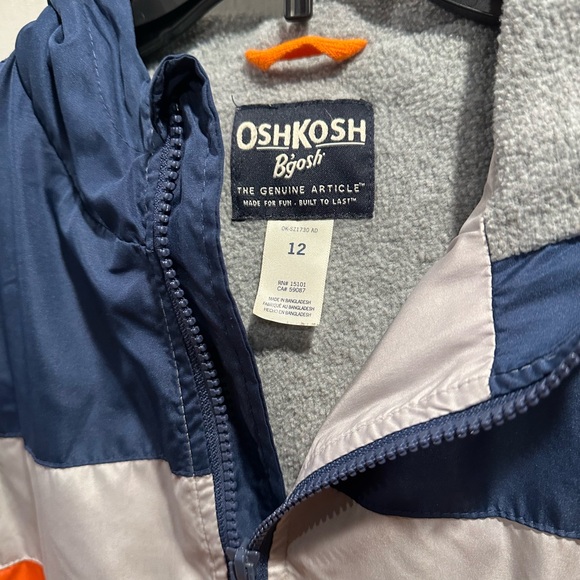 OshKosh B'gosh Navy and Orange Jacket - Picture 2 of 5